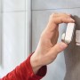 Tesa Powerstrips Haken Waterproof Zoom Edelstahl Small (2 Stück) im Badezimmer.