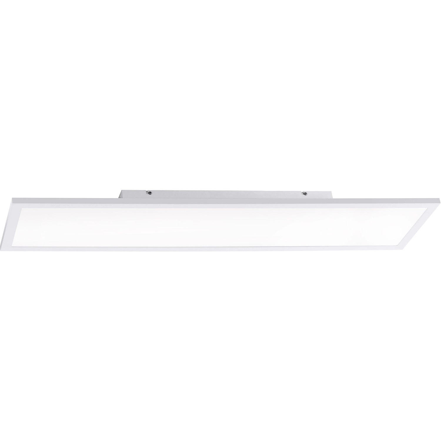 Weißes, App-steuerbares LED-Panel Lolasmart-Flat (100x25cm) von Just Light.