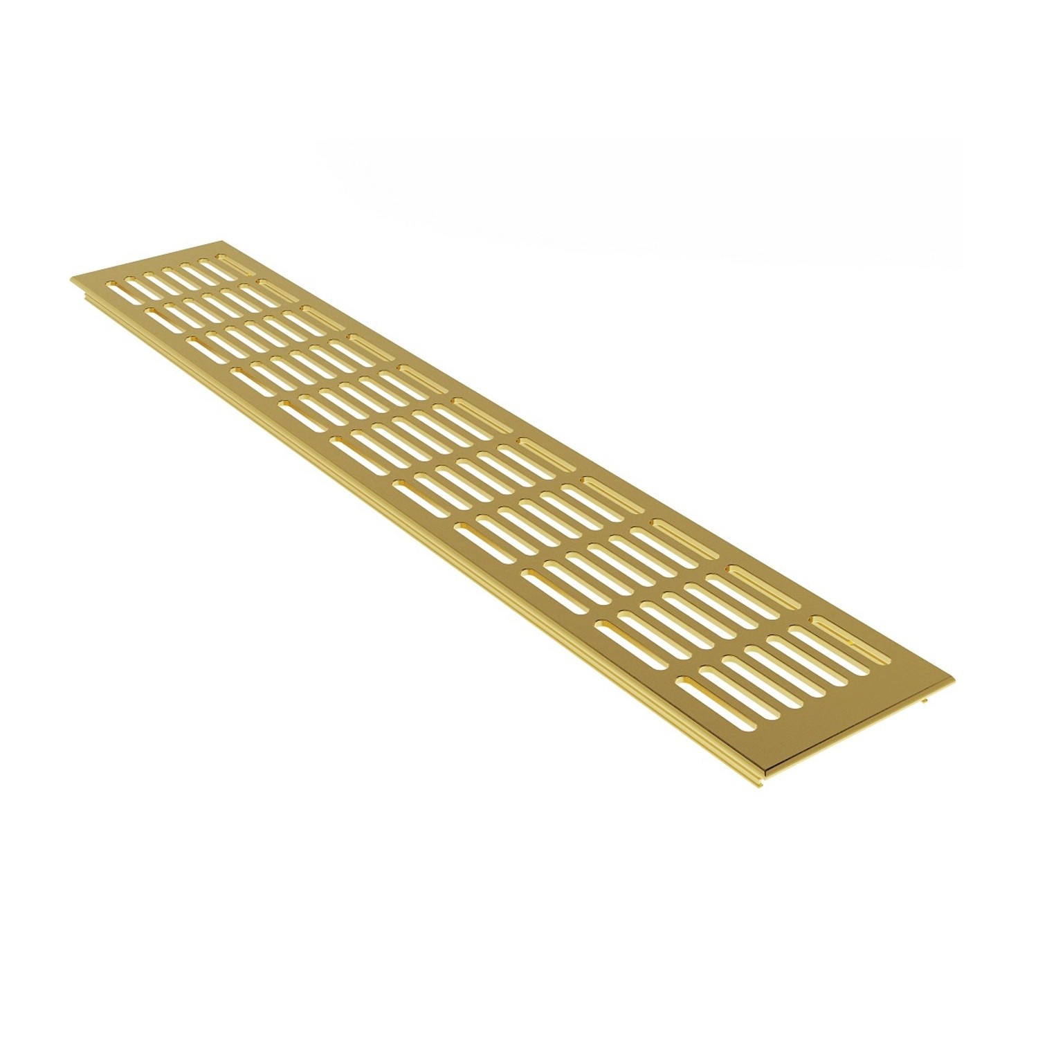 MS Beschläge Zuluftgitter 100 x 200 mm Aluminium Gold Eloxiert günstig online kaufen