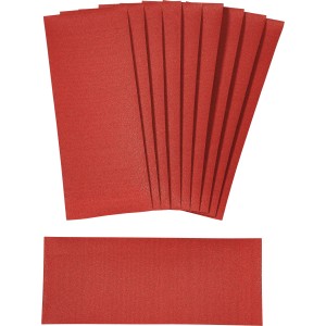 LUX Schleifstreifen Classic K80, 10er-Packung für Schwingschleifer.