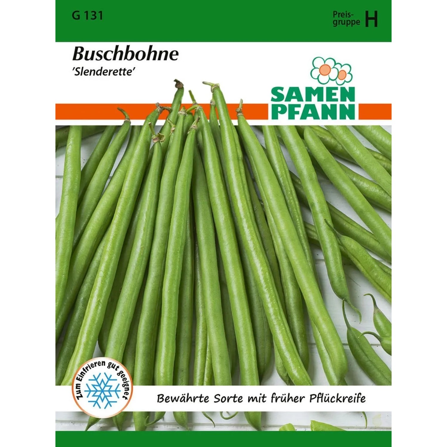 SAMEN PFANN Buschbohne Slenderette