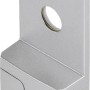 Homematic IP Fenstergriffsensor in Silber zur Hausautomation. Meldet Fensterstatus.