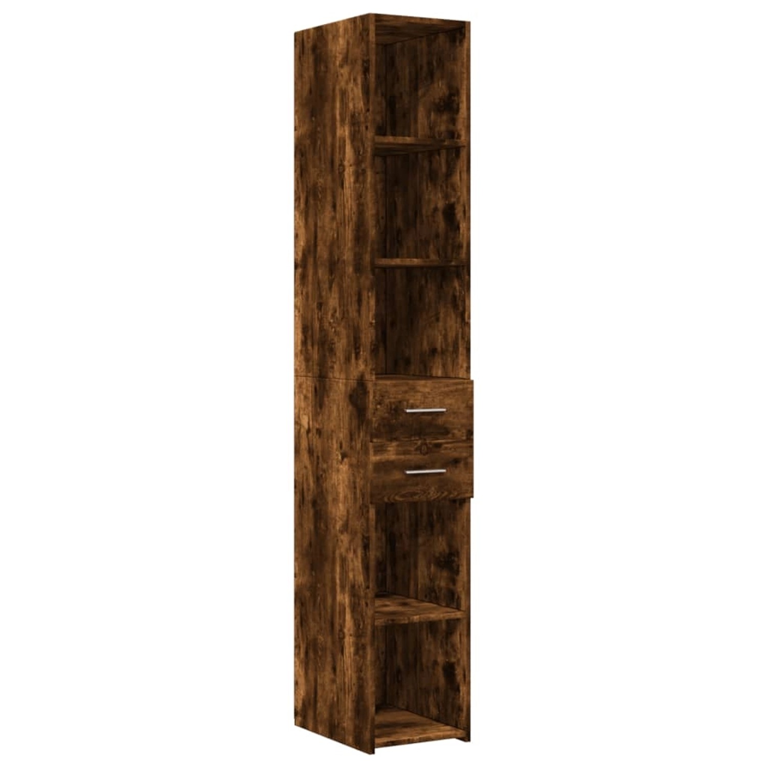 vidaXL Highboard Räuchereiche 30x42,5x185 cm Holzwerkstoff 846240 günstig online kaufen