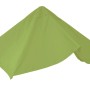 MCW Ersatzbezug für Sonnenschirm A96 3,5x3,5m, hellgrün. Bezug für viereckigen Schirm.