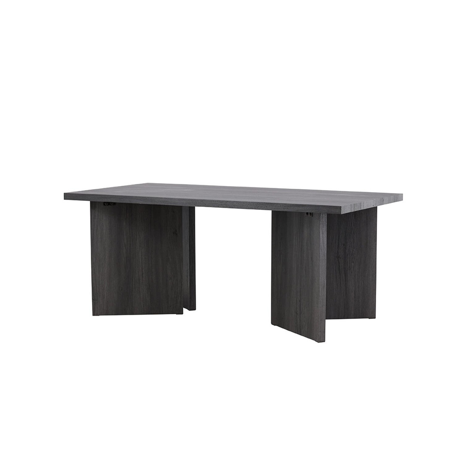 ebuy24 Bassholmen Esstisch 90x180 cm Schwarz günstig online kaufen