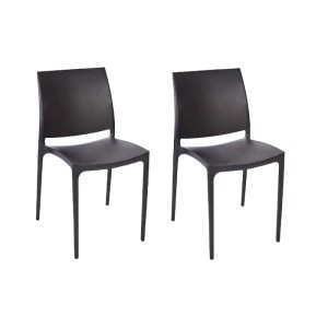 KMND Stuhl Emma Dunkelgrau 2er Set 20872