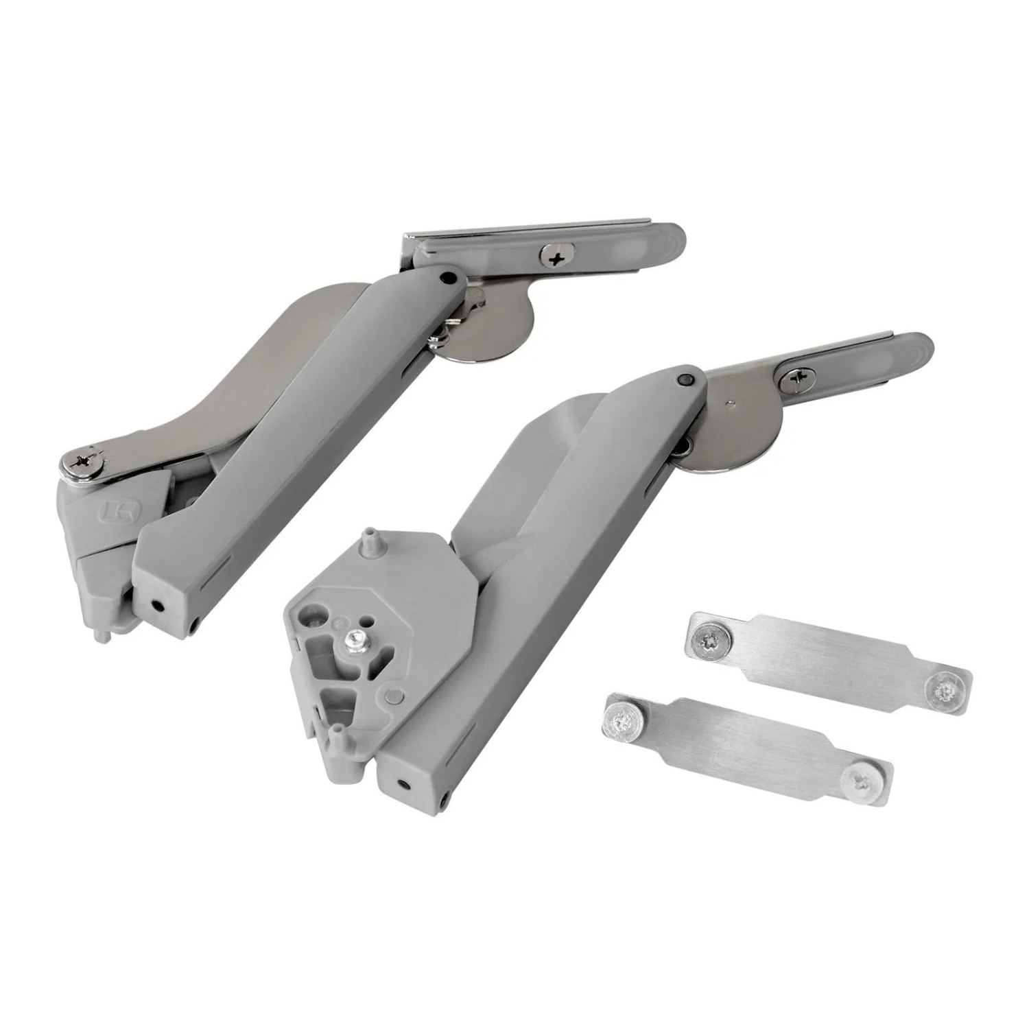 Thumbnail - Kesseböhmer FREEspace Klappenbeschlag Typ C Silbergrau für 1,3 Bis 7,1 kg Klappengewicht