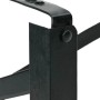 vidaXL Bier Tischbein 2 Stk Schwarz 39 x 3 x 75 cm 42001776_8