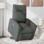vidaXL Relaxsessel mit Aufstehhilfe Dunkelgrau Stoff 3324053_2
