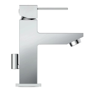 Eisl Waschtischarmatur Calvino Chrom, moderne Badarmatur für Waschbecken mit Zugstange.