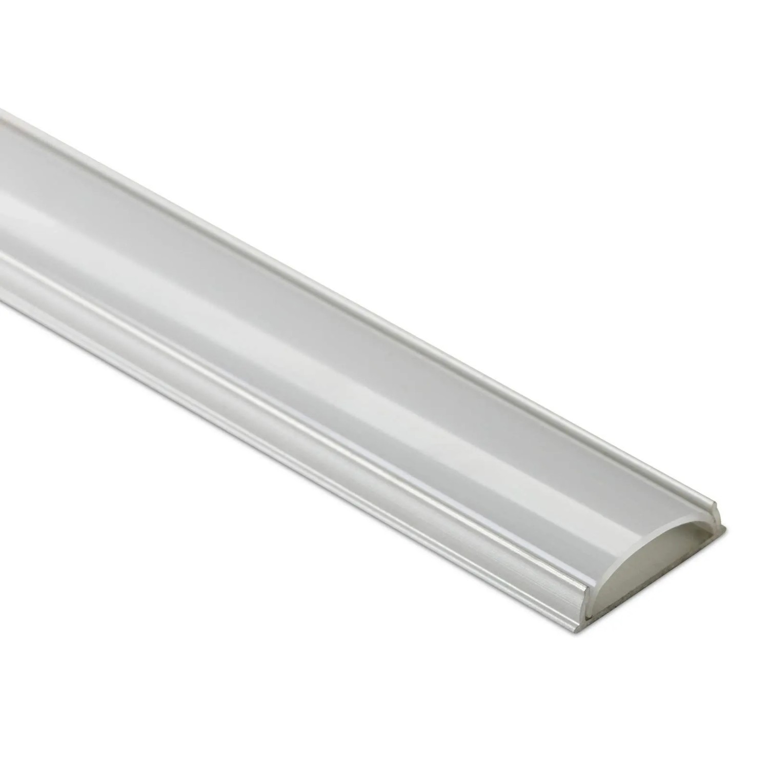 SOTECH LED Profil 42 Biegsam mit Opaler Abdeckung 2000 x 17 x 5 mm Aluminium Eloxiert für LED Streifen