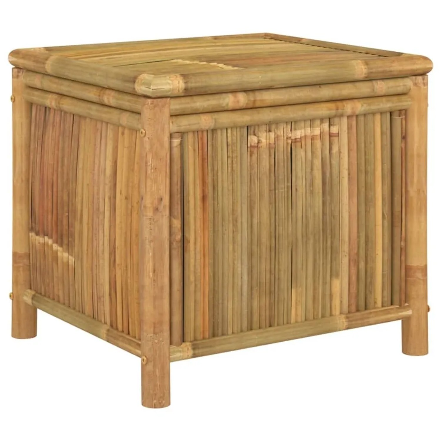 Furnicato Gartentruhe 60x52x55 Cm Bambus