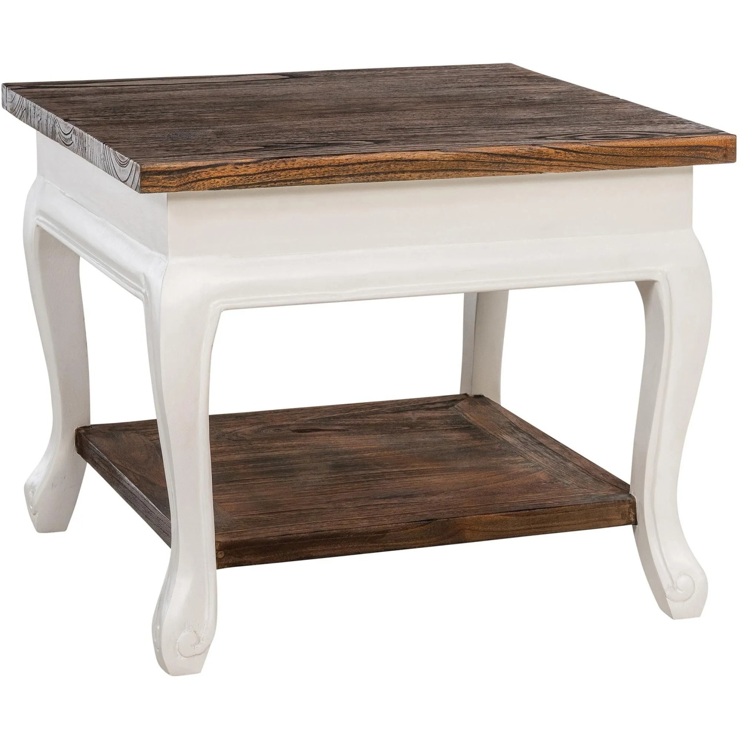 CLP Couchtisch Thordis dunkelbraun/60x60 cm