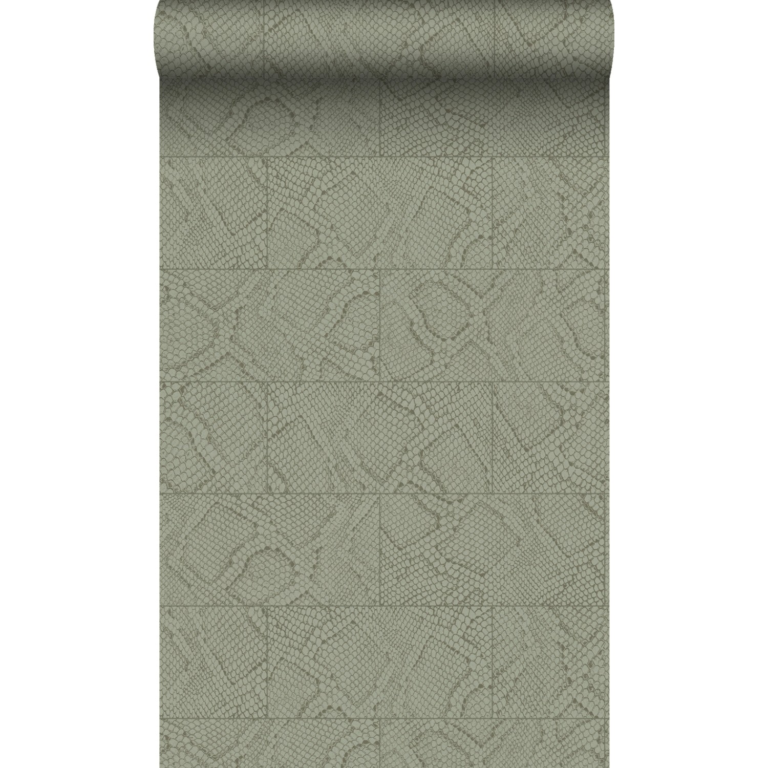 Origin Luxury Wallcoverings Tapete Fliesenmuster Mit Schlangenhaut Motiv Ol günstig online kaufen