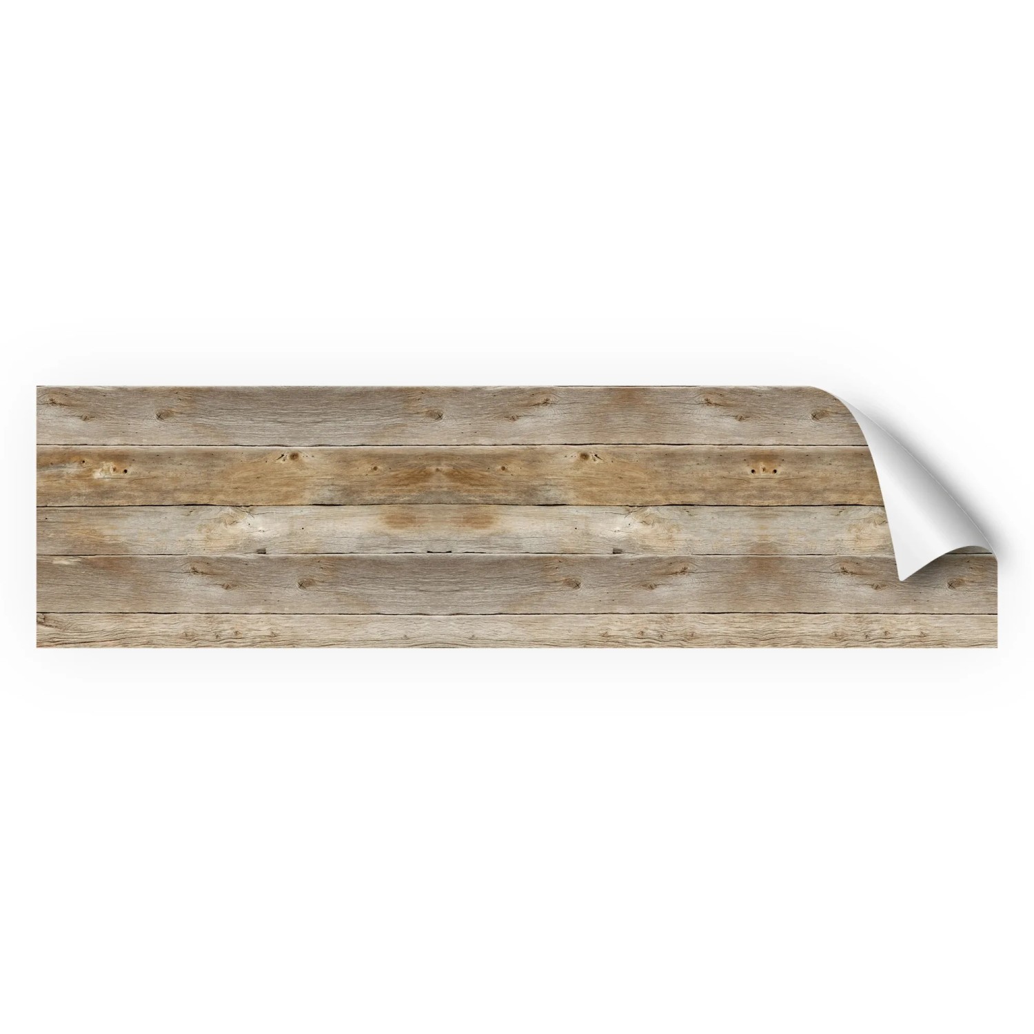 Myspotti Küchenrückwandfolie Holz Selbstklebend 220 cm x 60 cm
