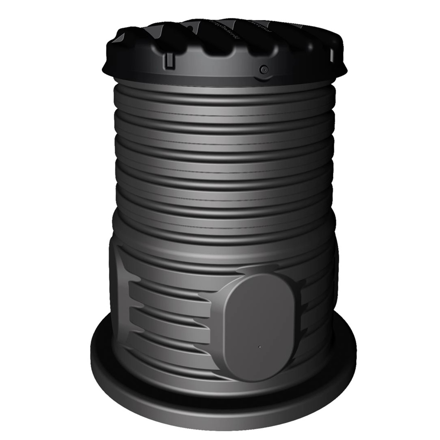 Promo Erdtank 4100 L mit Schachtverlängerung, frostsicher und stabil.