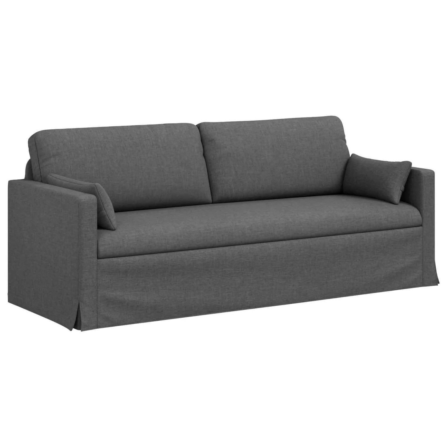 vidaXL Sofa Dunkelgrau 198 x 78 x 80 cm Stoff 42024370