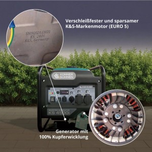 Könner & Söhnen Inverter-Generator KS 4500i