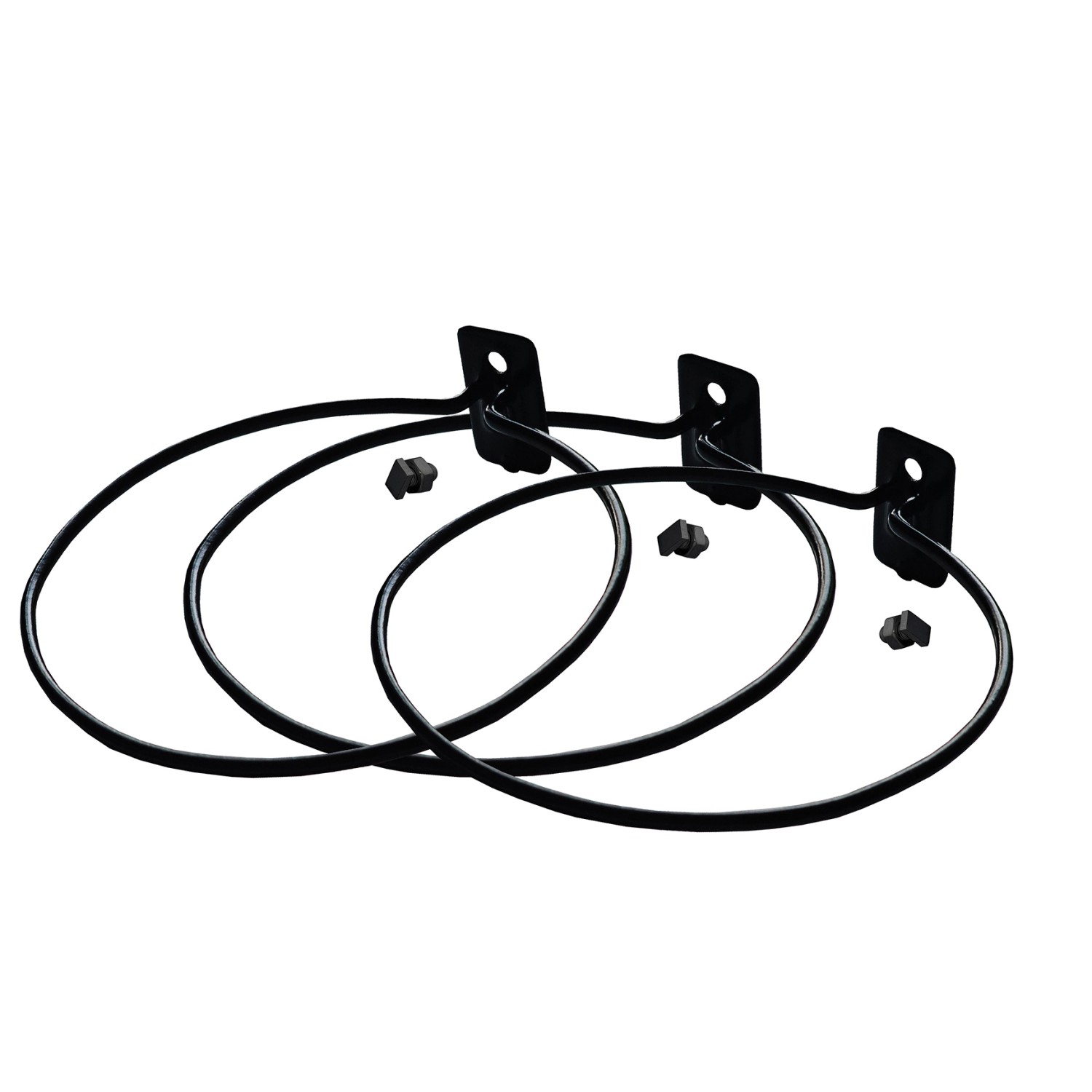 Pergart Pflanzentopfhalter 14cm 3er set Schwarz günstig online kaufen