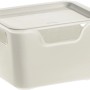Weiße Tontarelli Bella Organizer-Box L mit Deckel, 11,2x17,9x13,9 cm, zur Aufbewahrung.