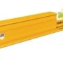 STABILA Wasserwaage 80 AS 2 aus gelbem Aluminium, 100 cm lang, mit Libellen für präzises Messen.