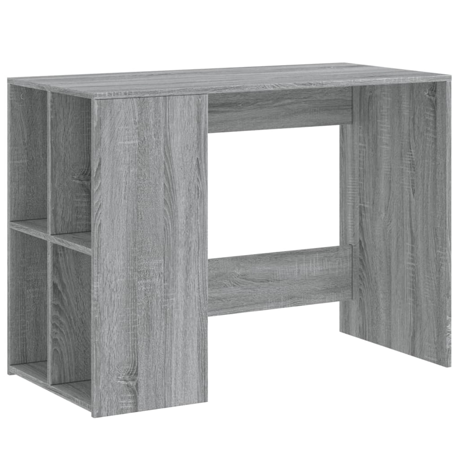 vidaXL Schreibtisch Grau Sonoma 102x50x75 cm Holzwerkstoff 840546 günstig online kaufen
