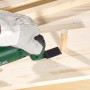 LUX Tauchsägeblatt 32,5 mm im Einsatz mit Multitool zum Sägen von Holz.
