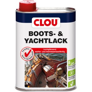 Clou Yachtlack Transparent glänzend 250 ml