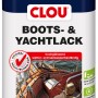 Dose Clou Yachtlack, transparent, glänzend, 250ml. Bootslack für Holz im Innen- und Außenbereich.