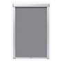 Graues Verdunkelungsrollo vidaXL S08/608 für Velux Fenster, geeignet für Dachfenster.