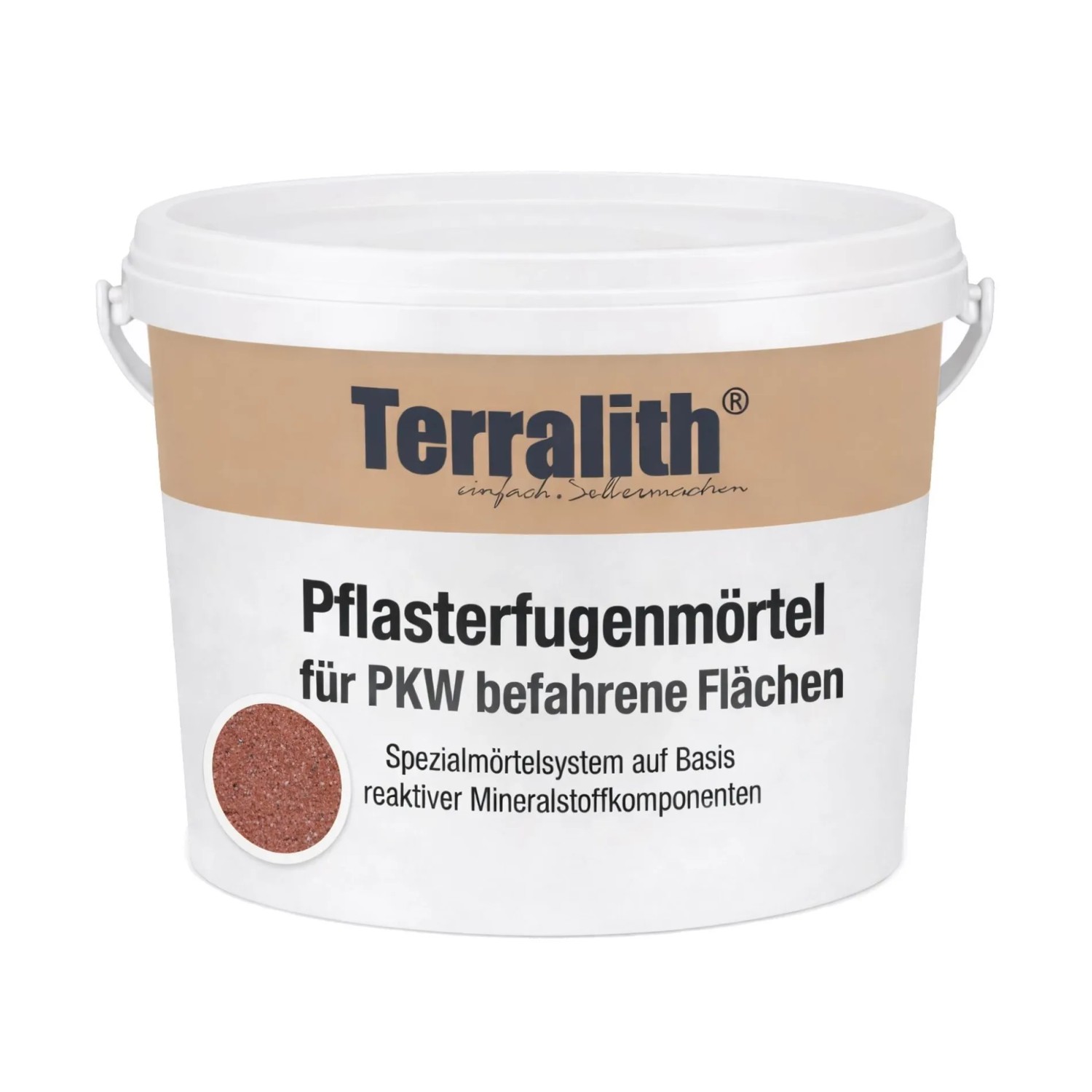 Terralith 2k Pflasterfugenmörtel Lkw 26,5 kg Marone 6261