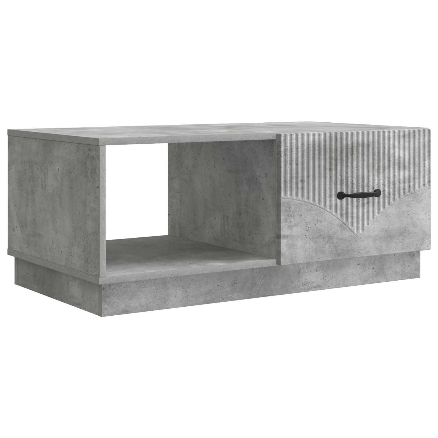 vidaXL Couchtisch Betongrau 90 x 50 x 37 cm Holzwerkstoff 895418