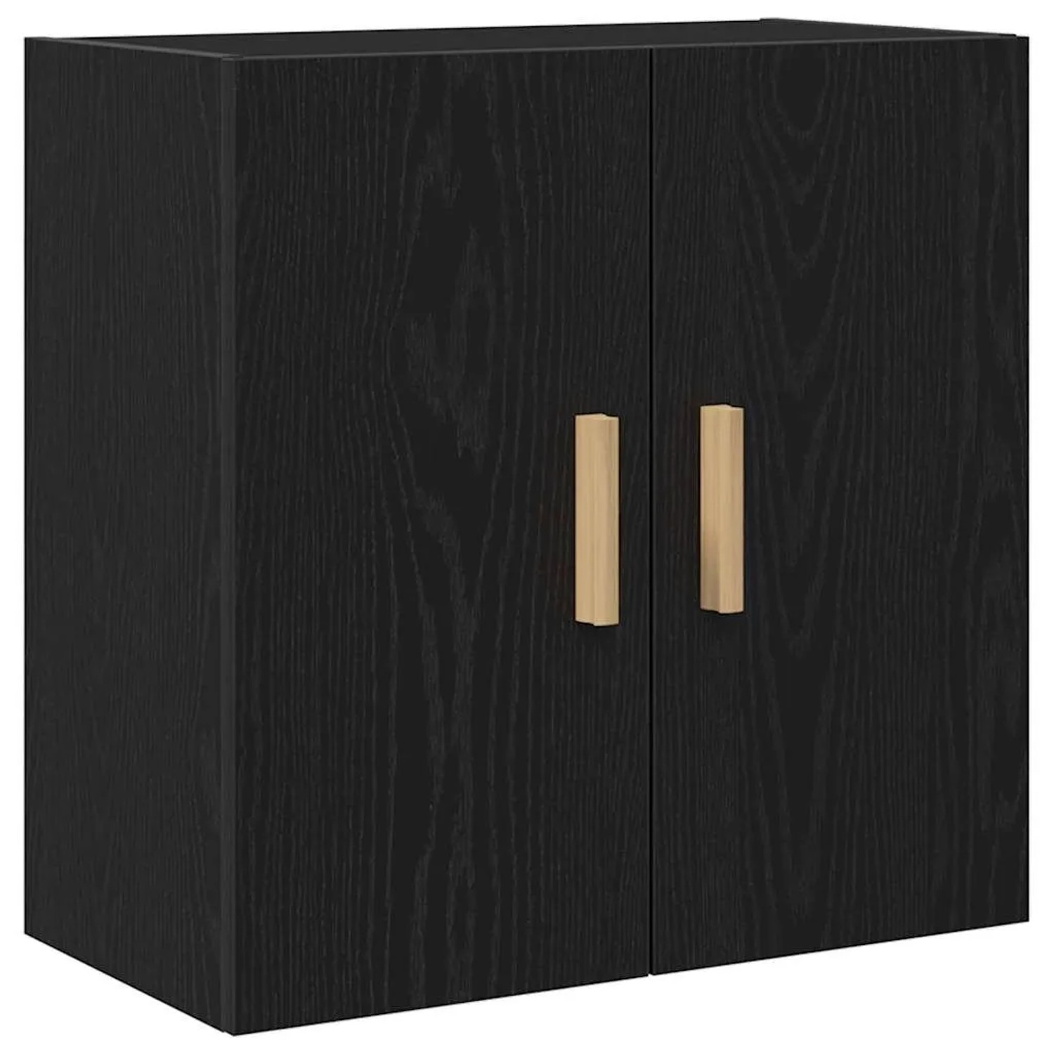 vidaXL Wandschrank Schwarz Eichen-Optik 60 x 30 x 60 cm Holzwerkstoff 86279 günstig online kaufen