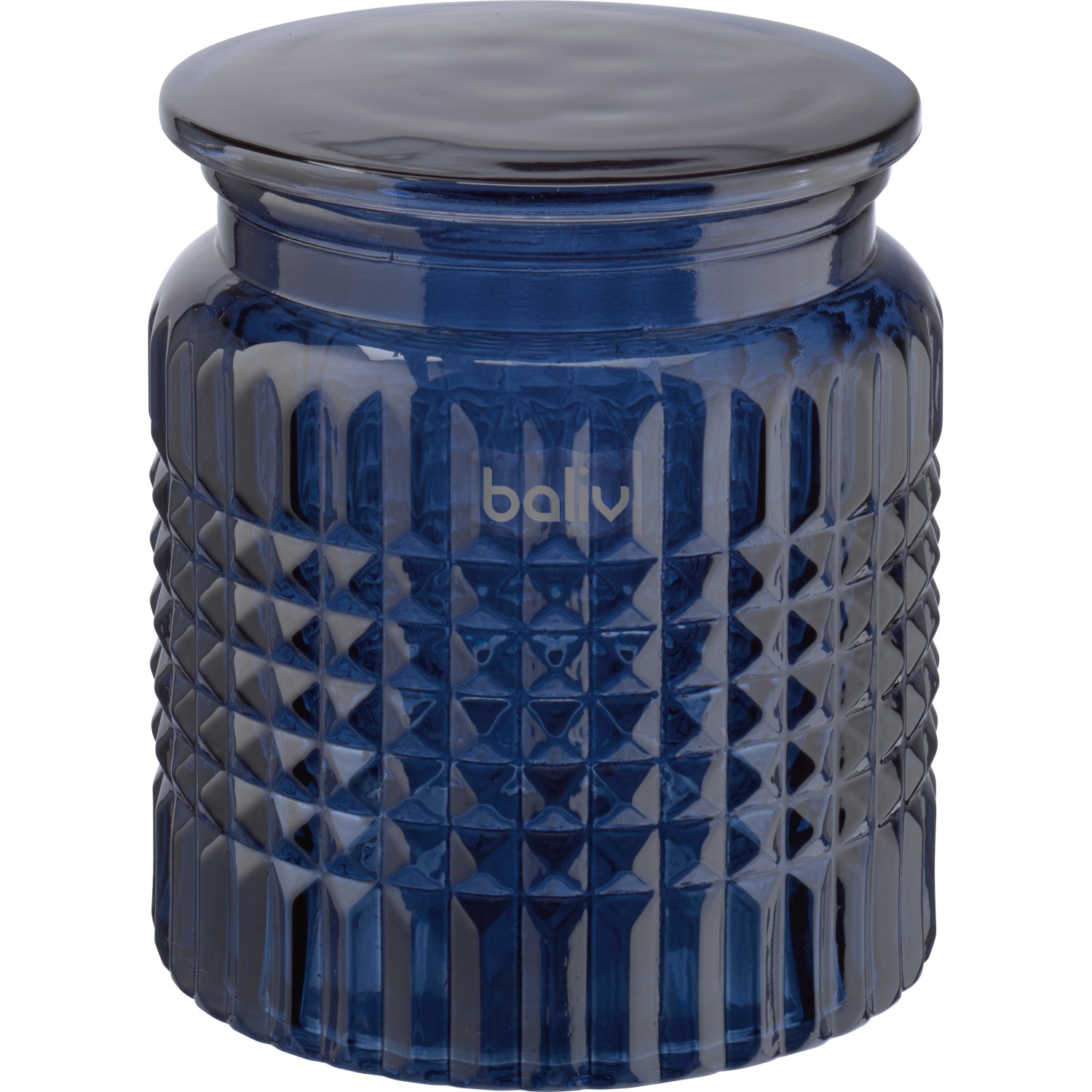 baliv Dark Wonder trend Kosmetikdose Glas Blau