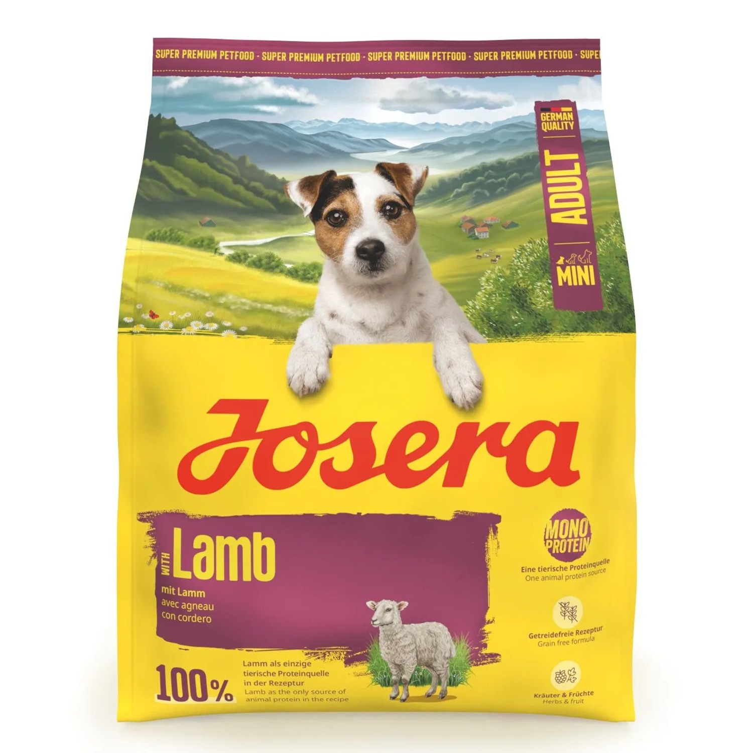 Thumbnail - Josera Hunde-Trockenfutter Mini Adult Lamb 900 g