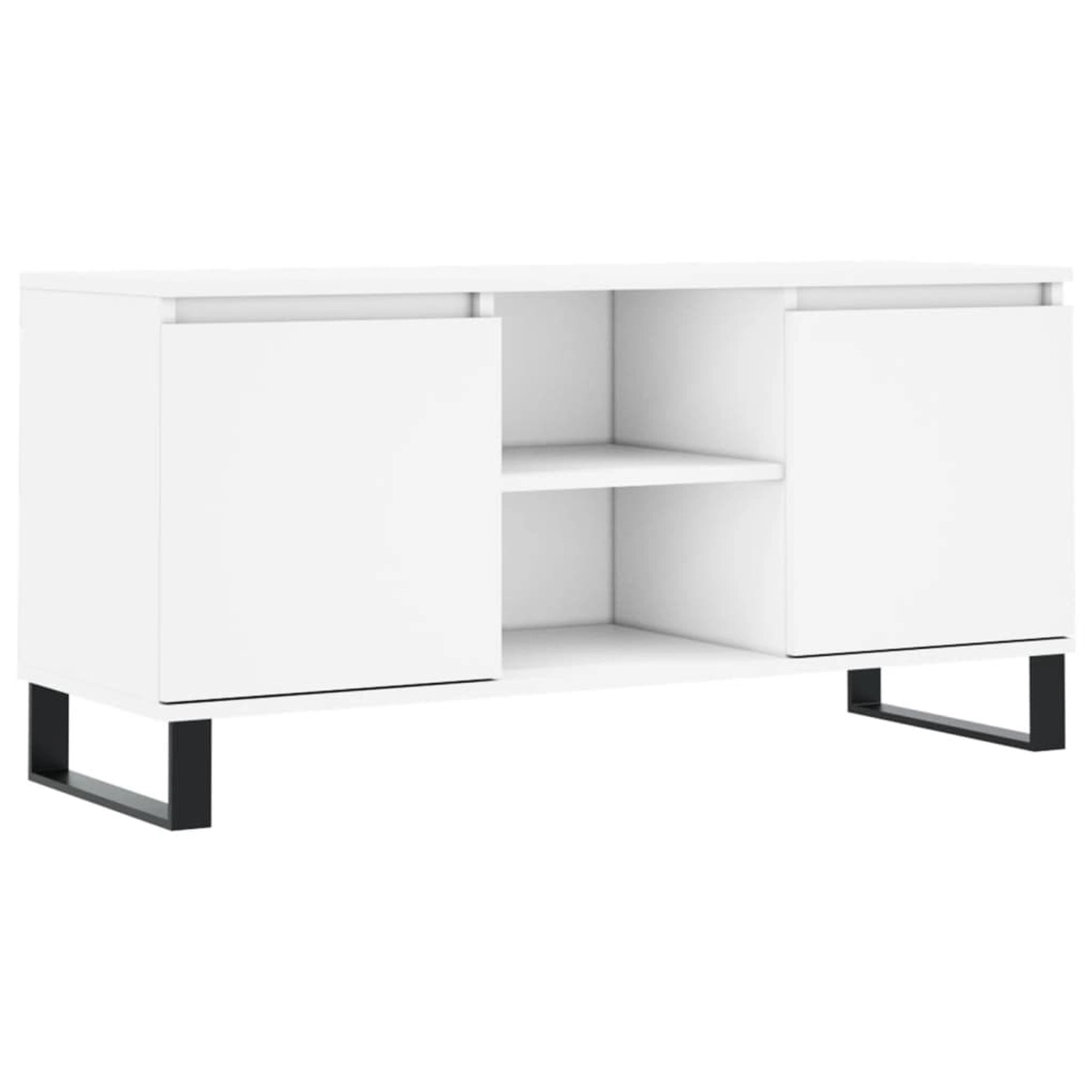 vidaXL TV-Schrank Weiß 104x35x50 cm Holzwerkstoff 827020 günstig online kaufen