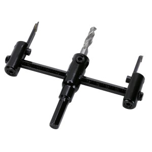 Blanko Kreisschneider 30-120 mm für präzise Kreisausschnitte in Holz, Kunststoff u.a.