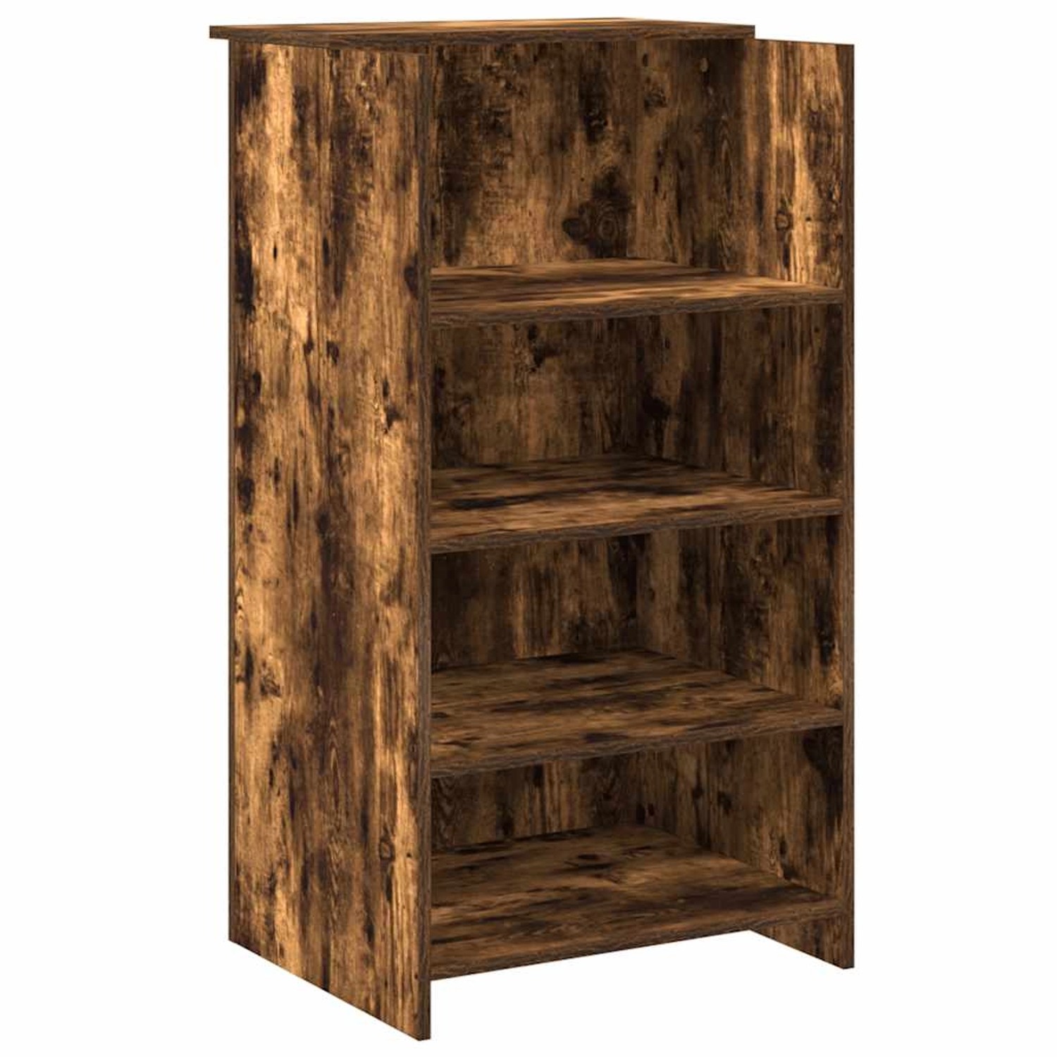 vidaXL Empfangstheke Räuchereiche 55x50x103,5 cm Holzwerkstoff 859019 günstig online kaufen