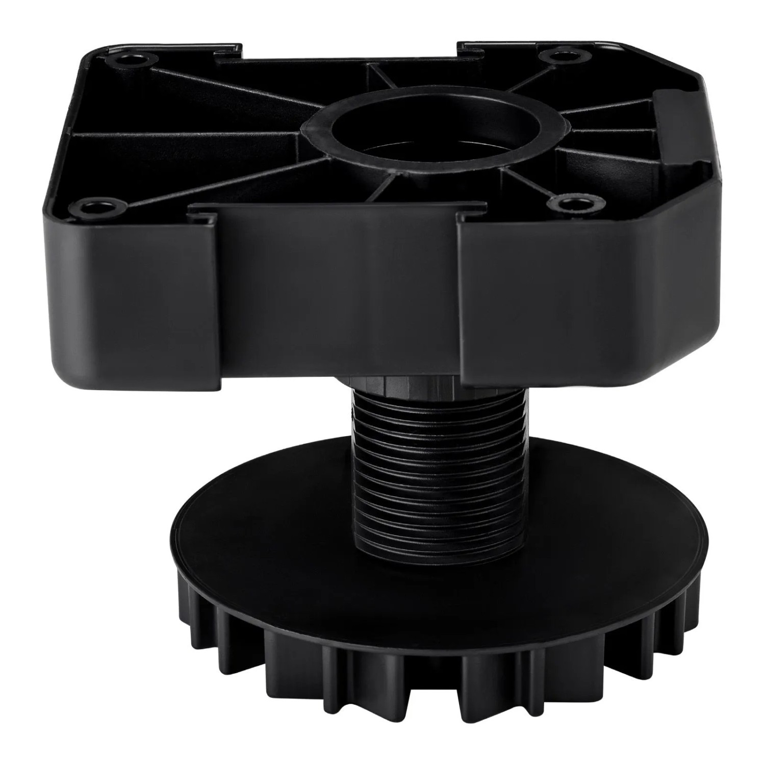 SOTECH 20er Set Möbelfüße Schwarz mit Sockelhöhe 55 mm