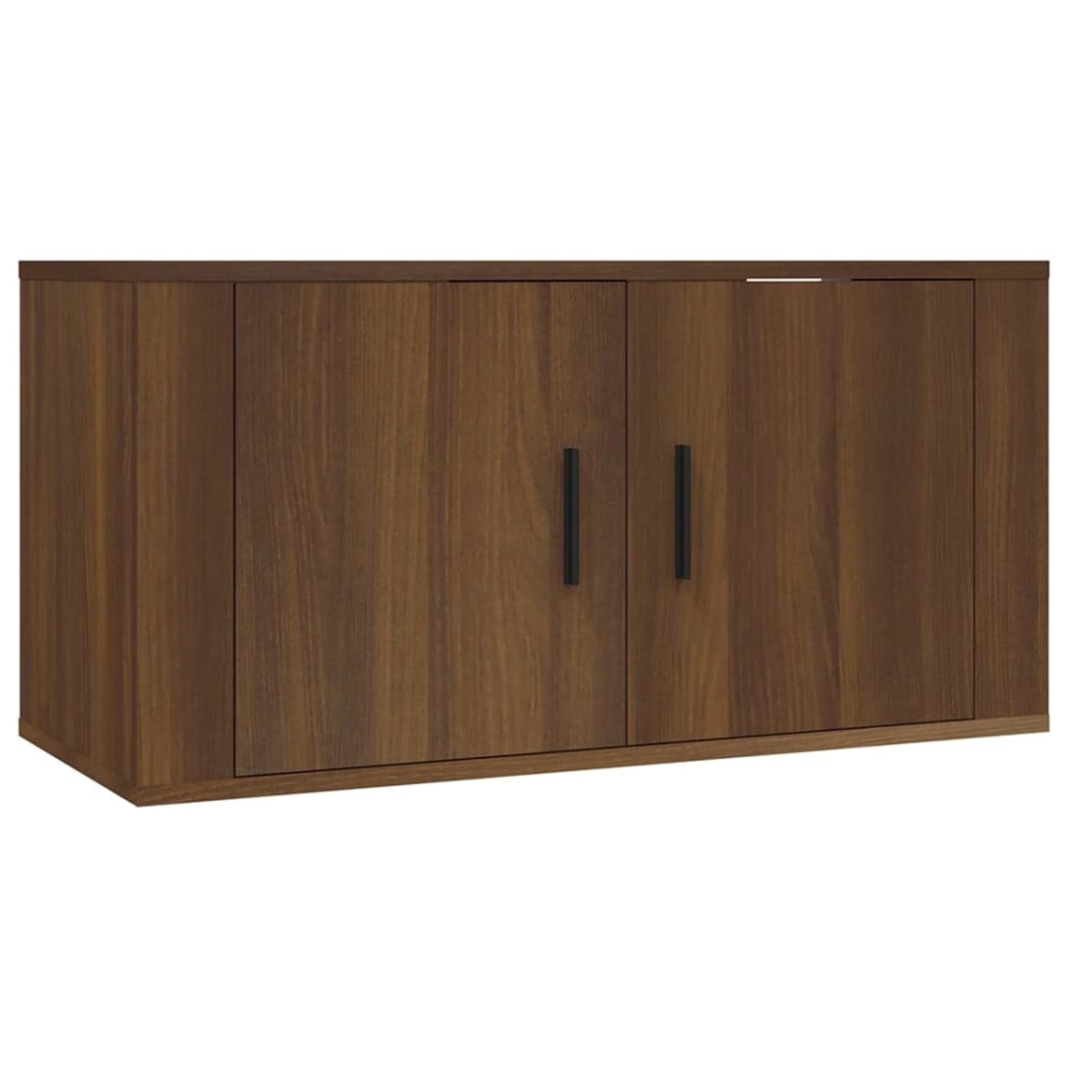 Vidaxl Tv-wandschrank Braun Eichen-optik 80x34,5x40 Cm günstig online kaufen