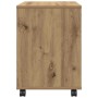 vidaXL Rollcontainer Artisan-Eiche 45x38x54 cm Holzwerkstoff 856655_6