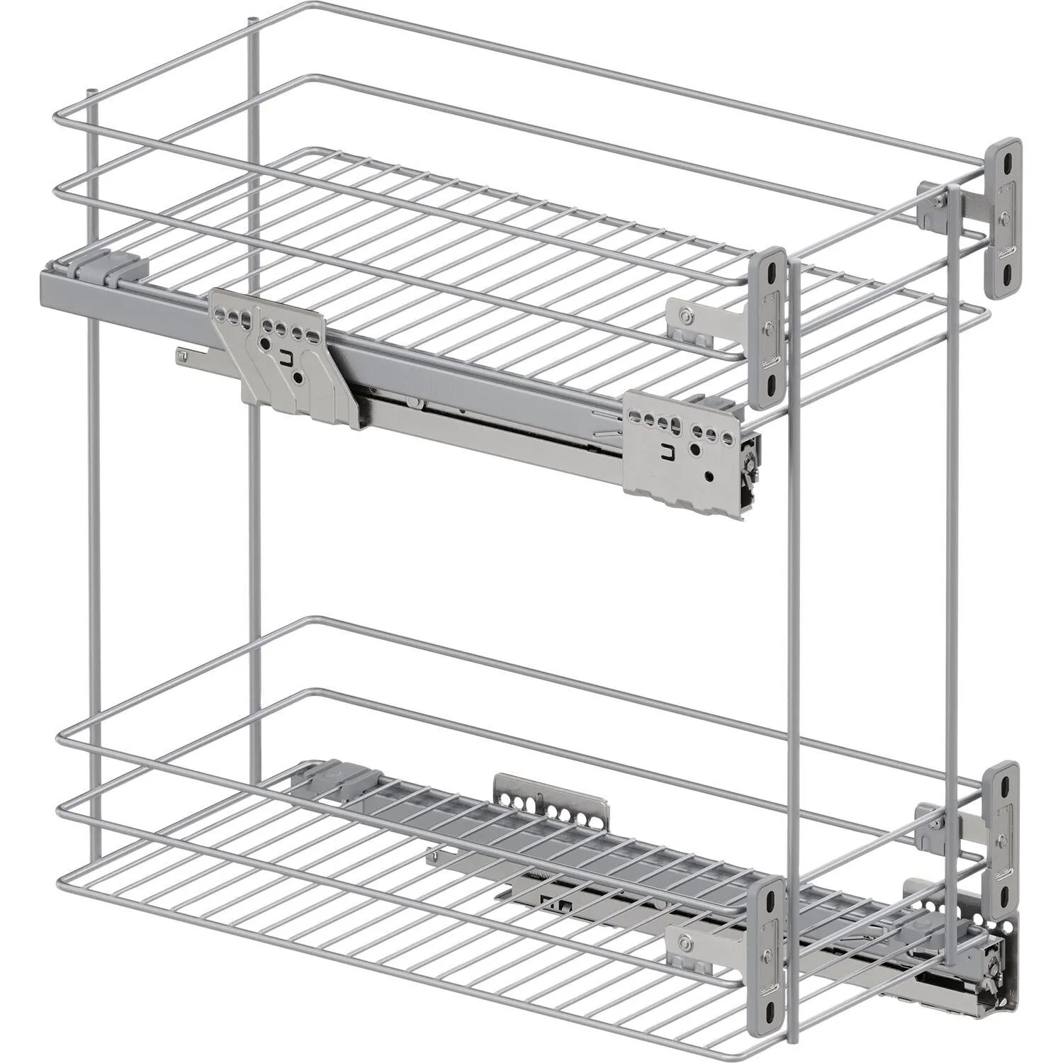 Vauth-Sagel Drahtkorb Sub Slim Classic Rack Korpusbreite 300 mm Stahl Silber