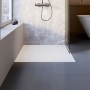 Schulte Duschwanne ExpressPlus Midra, 90x90 cm, extraflach, weiß, quadratisch für barrierefreies Bad.
