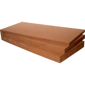 Steico therm SD Holzfaser Dämmplatten, 30mm stark, zur Trittschalldämmung.