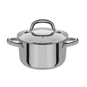 GSW Bratentopf Montreal mit Glasdeckel 16Cm