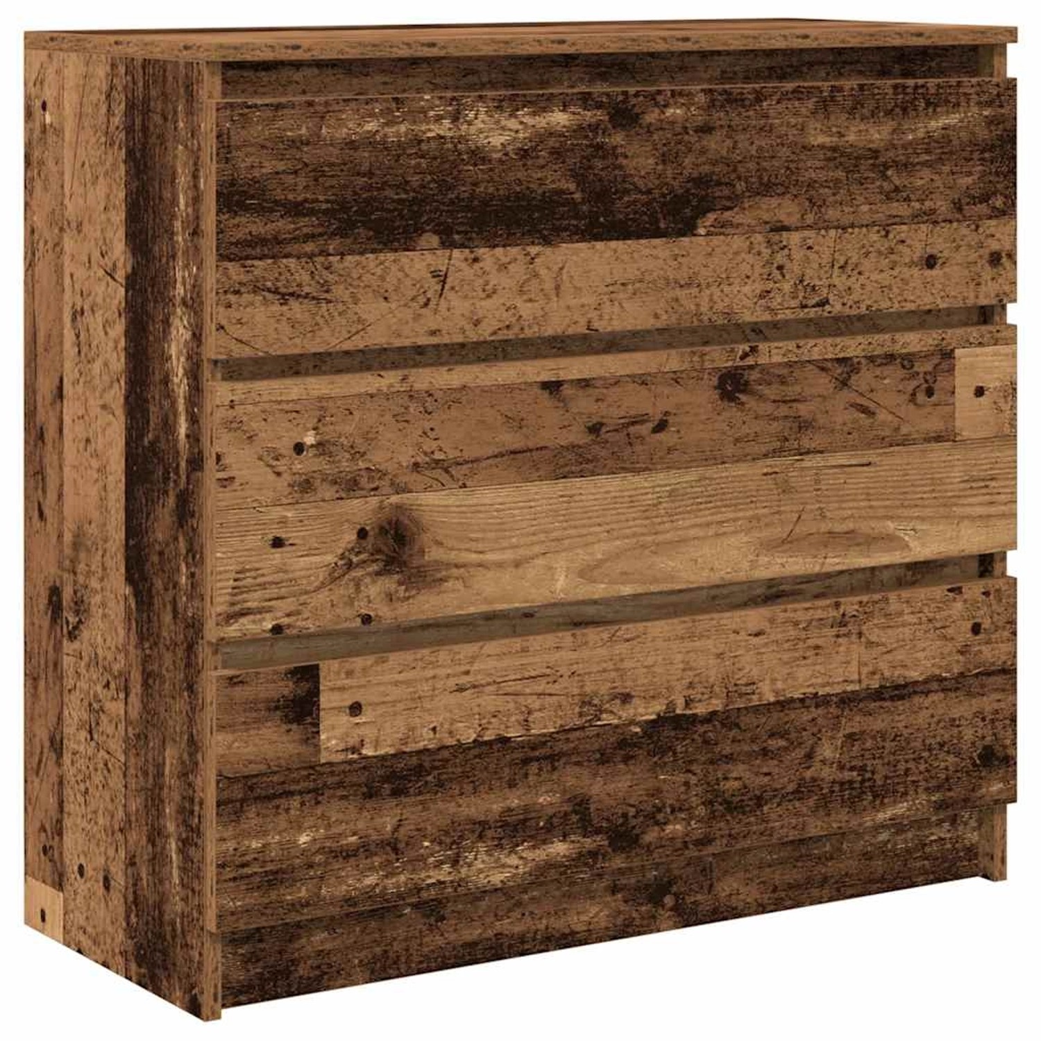 vidaXL Sideboard Altholz-Optik 80x35x76 cm Holzwerkstoff 861740 günstig online kaufen