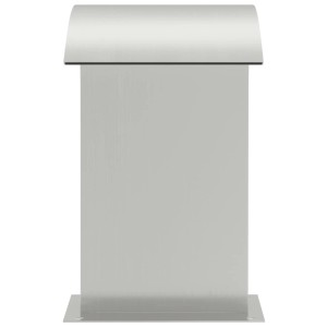 vidaXL Pool-Wasserfall aus Edelstahl, 50x30x60 cm, für Gartenbrunnen & Pools.