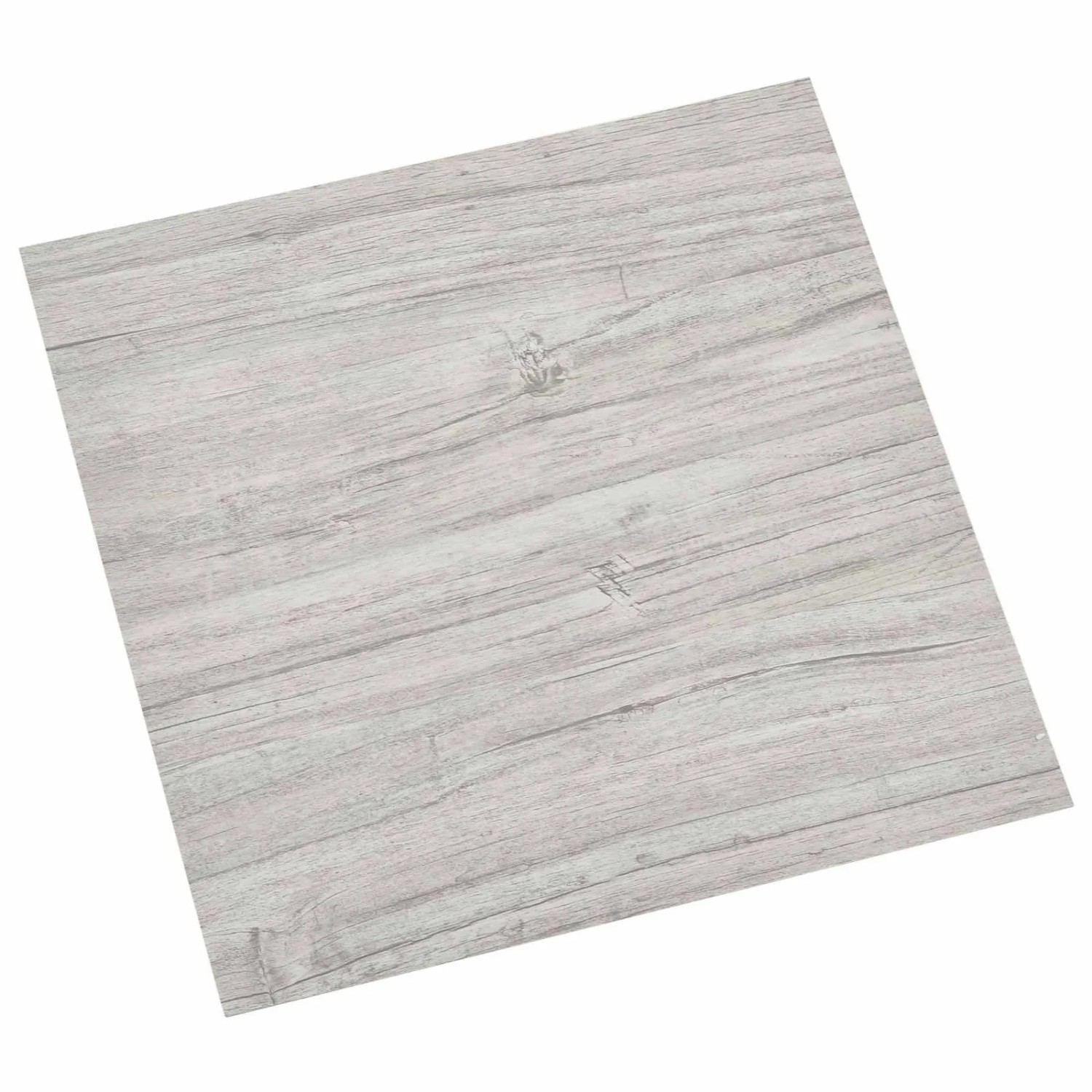 vidaXL Bodenplanken 55 Stk Hellgrau 5,11 m² PVC 42046334