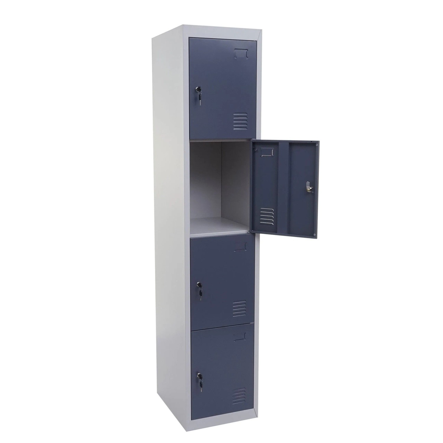 MCW Schließfach Preston T163 Anthrazit-Grau