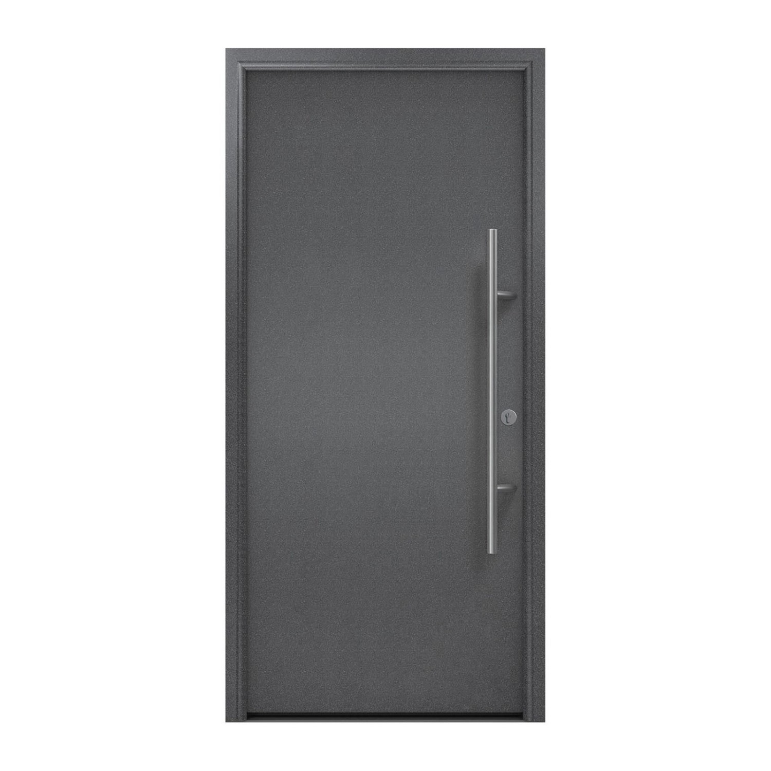 EcoStar Haustür Isopro Secur IPS 010 Anthrazitmetallic 110 cm x 210 cm DIN günstig online kaufen